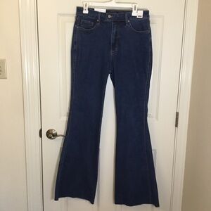 Judy Blue Dark Blue Flare Jeans